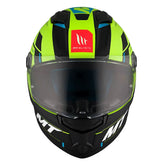 Casco Mt Stinger 2 Zivze C3 Negro Amarillo Fluorescente